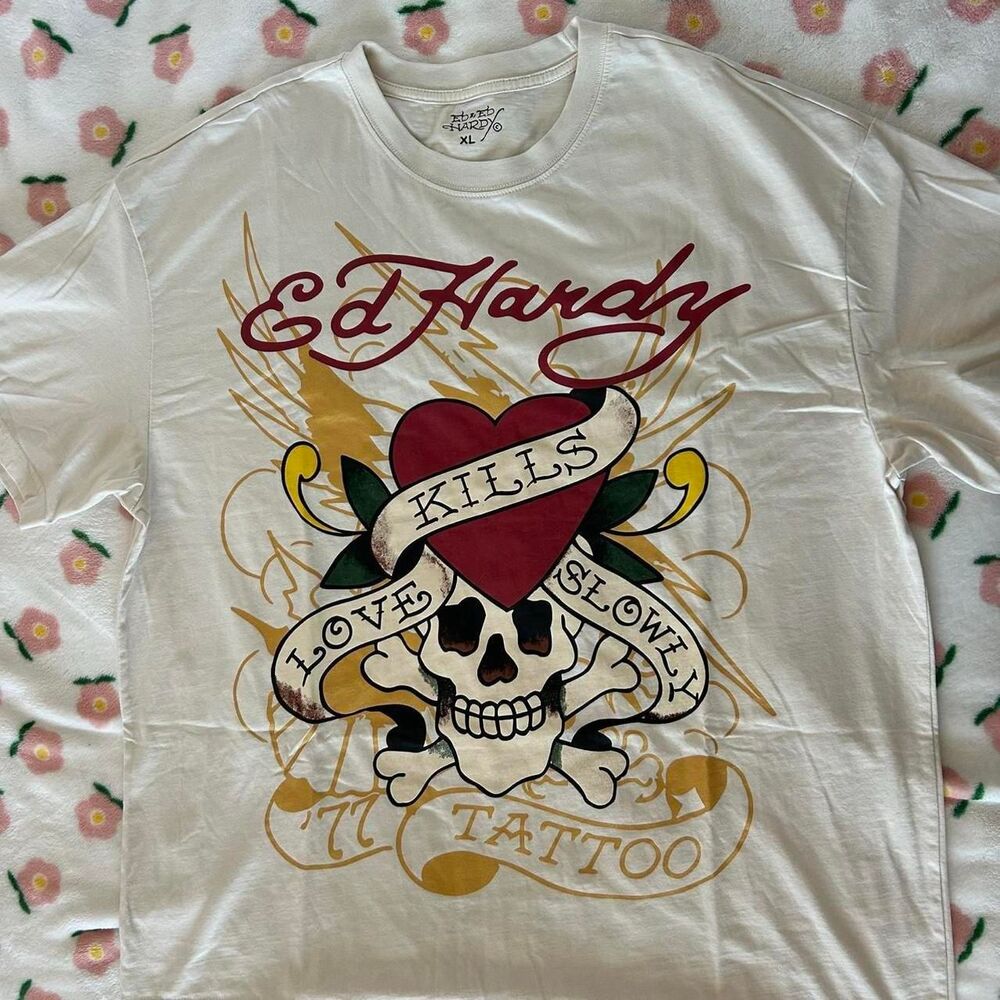 Ed-hardy Men's multi T-shirt